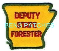 ARKANSAS,ARKANSAS FORESTRY DEPUTY STATE FORESTER 1 STATE SHAPED_wm